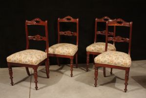 Four armchair chairs